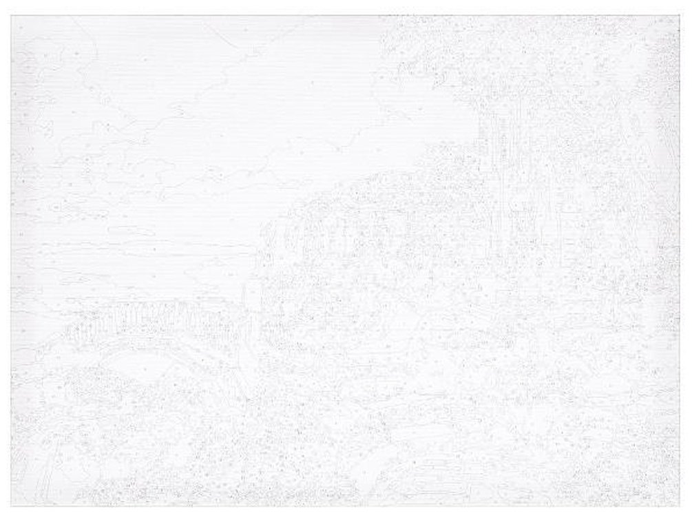 Картина Мульти Арт Мостик холст на картоне 40x30 см купить,0