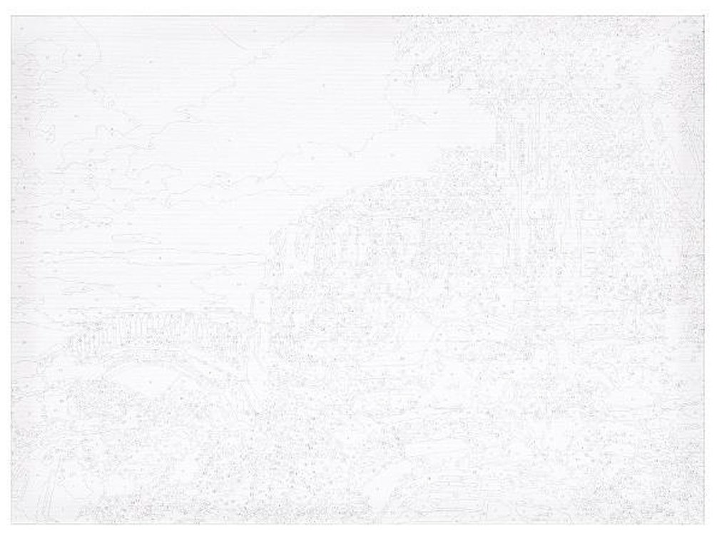 Картина Мульти Арт Мостик холст на картоне 40x30 см купить,NaN