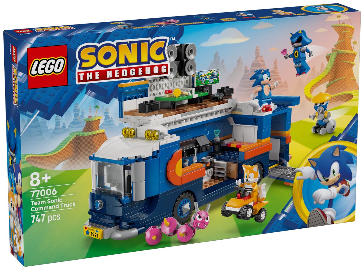 Конструктор LEGO Грузовик-штаб Команды Соника Sonic the Hedgehog, деталей 747 шт - ForteMarket Конструктор LEGO Грузовик-штаб Команды Соника Sonic the Hedgehog, деталей 747 шт купить,0