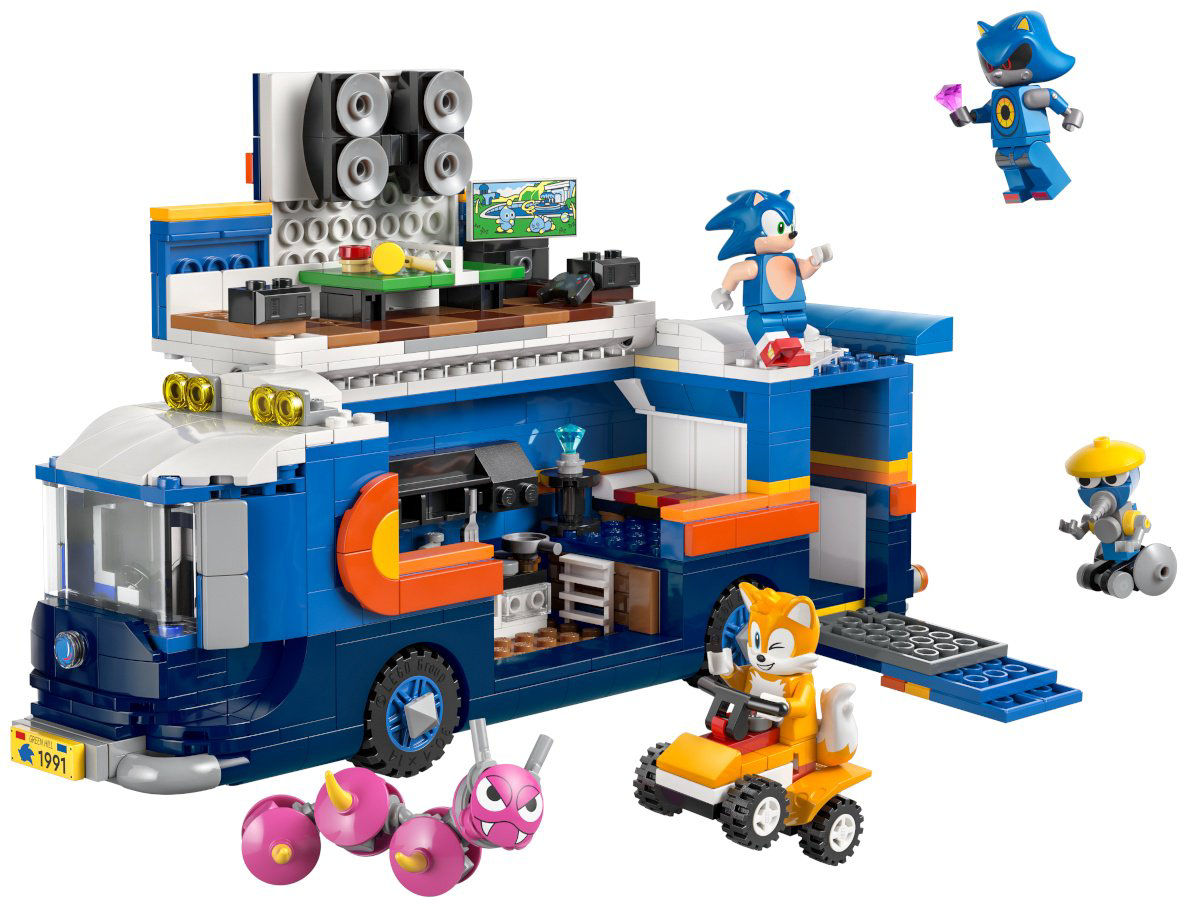 Конструктор LEGO Грузовик-штаб Команды Соника Sonic the Hedgehog, деталей 747 шт купить,NaN