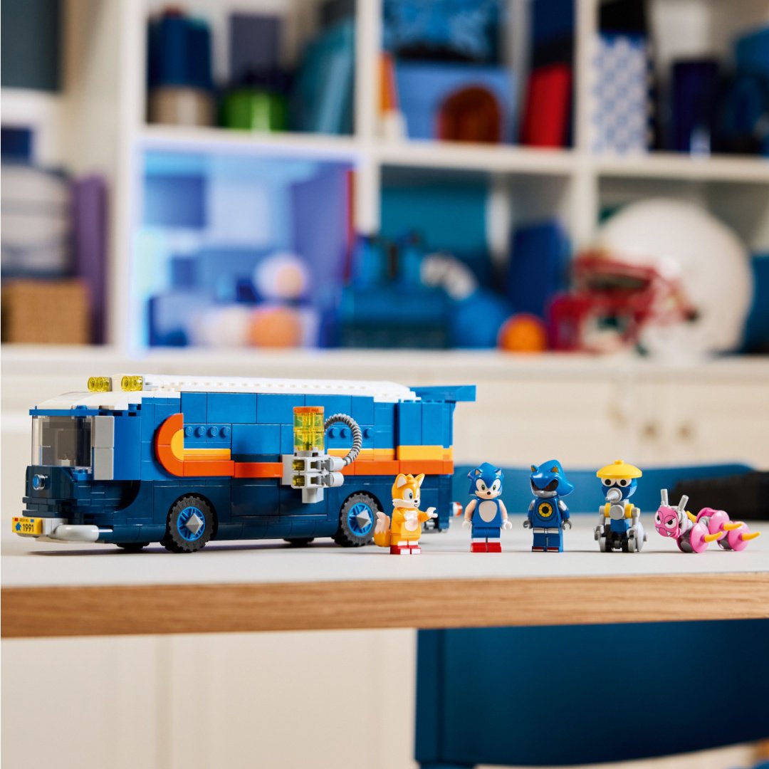 Конструктор LEGO Грузовик-штаб Команды Соника Sonic the Hedgehog, деталей 747 шт - ForteMarket Конструктор LEGO Грузовик-штаб Команды Соника Sonic the Hedgehog, деталей 747 шт купить,0