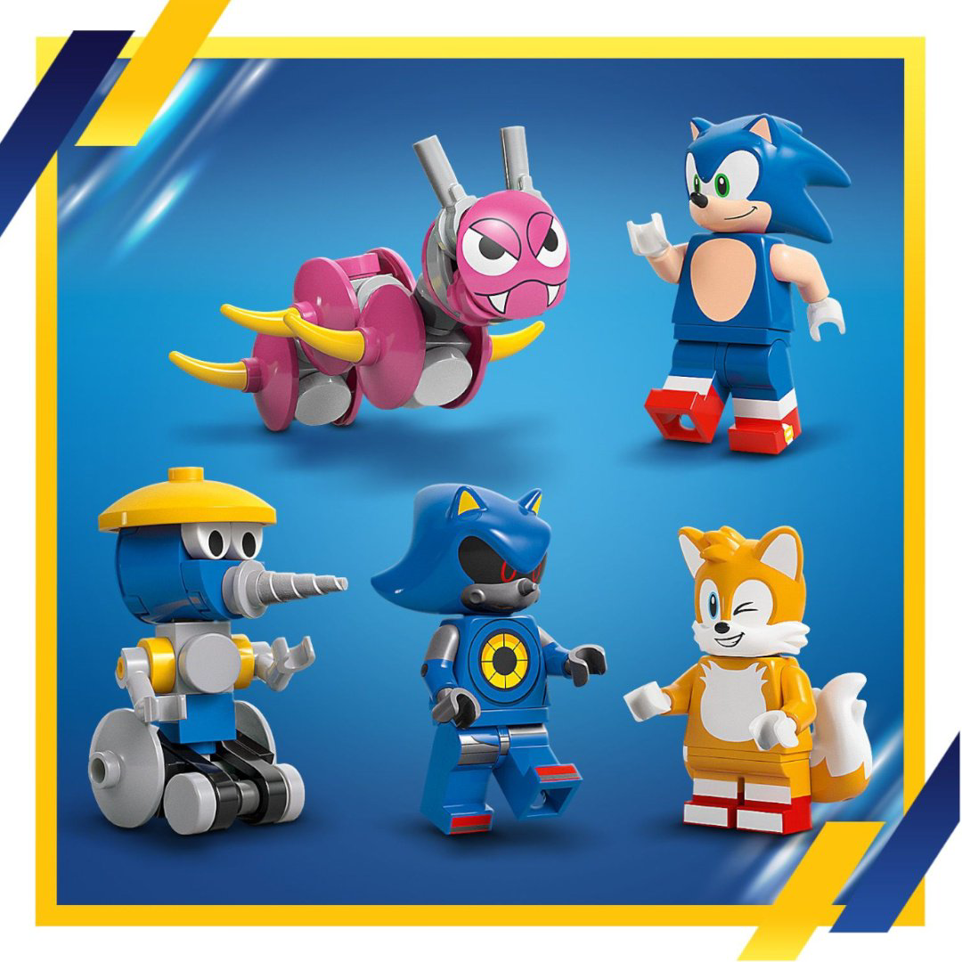 Конструктор LEGO Грузовик-штаб Команды Соника Sonic the Hedgehog, деталей 747 шт купить,NaN