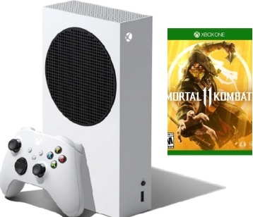 Игровая приставка Xbox Series S White + MK11 цифровая версия