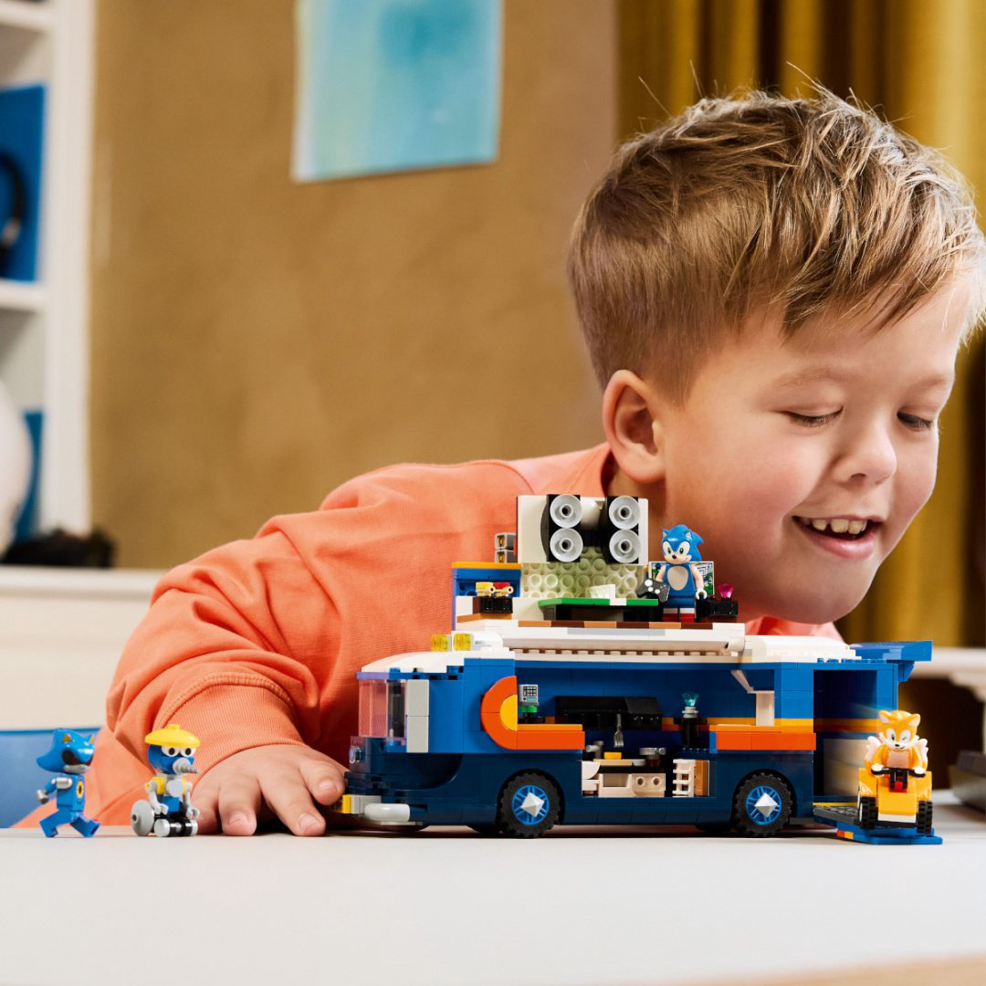 Конструктор LEGO Грузовик-штаб Команды Соника Sonic the Hedgehog, деталей 747 шт купить,NaN