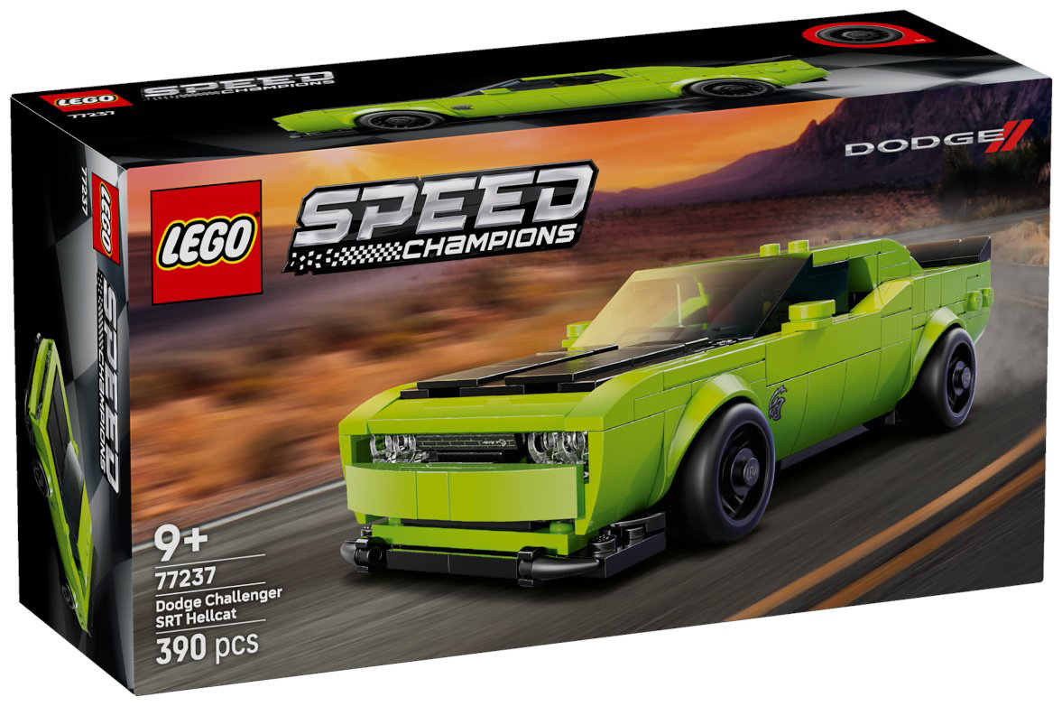 Конструктор LEGO Спорткар Dodge Challenger SRT Hellcat Speed Champions, деталей 390 шт - ForteMarket Конструктор LEGO Спорткар Dodge Challenger SRT Hellcat Speed Champions, деталей 390 шт купить,21285