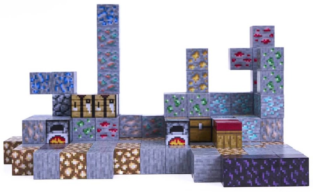 Конструктор Magnetic Craft База в пещере с рудами, деталей 128 шт купить,0