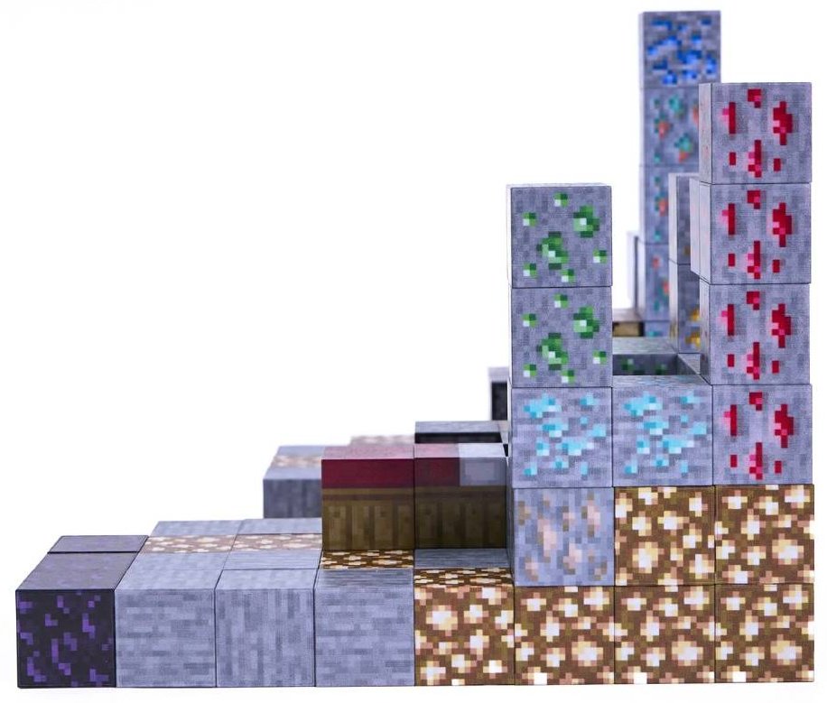 Конструктор Magnetic Craft База в пещере с рудами, деталей 128 шт купить,0