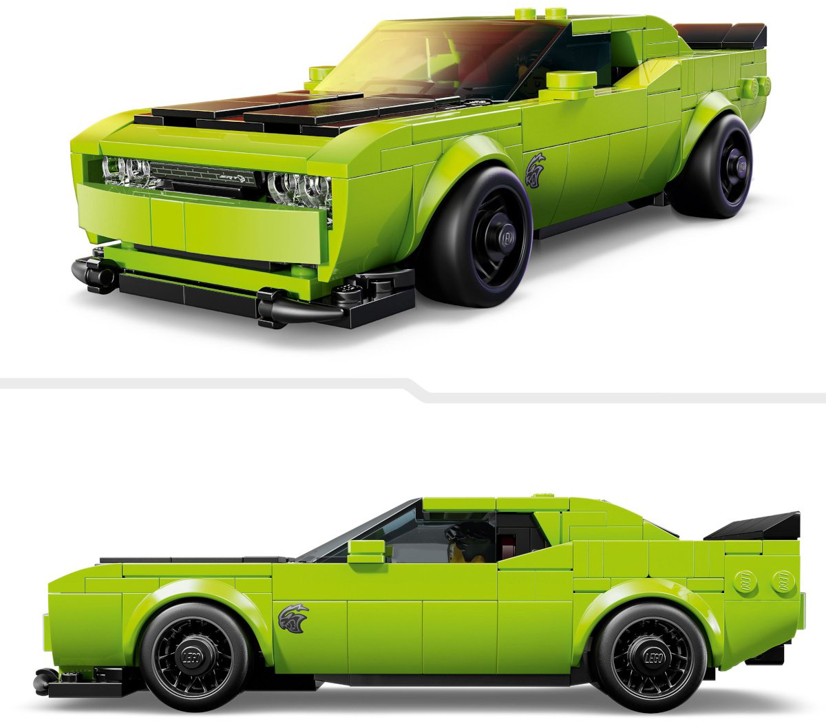 Конструктор LEGO Спорткар Dodge Challenger SRT Hellcat Speed Champions, деталей 390 шт - ForteMarket Конструктор LEGO Спорткар Dodge Challenger SRT Hellcat Speed Champions, деталей 390 шт купить,21285