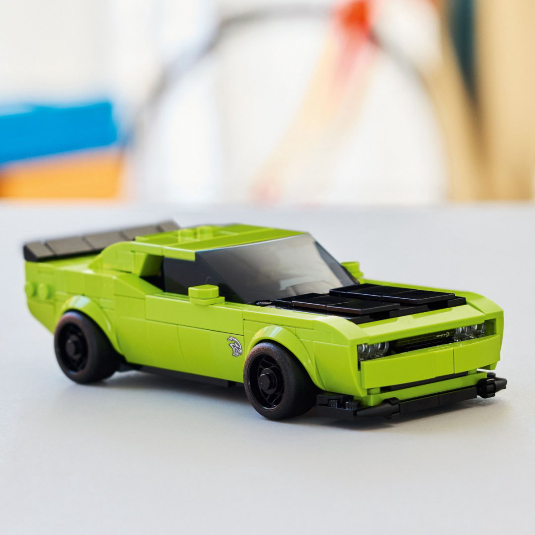 Конструктор LEGO Спорткар Dodge Challenger SRT Hellcat Speed Champions, деталей 390 шт - ForteMarket Конструктор LEGO Спорткар Dodge Challenger SRT Hellcat Speed Champions, деталей 390 шт купить,21285
