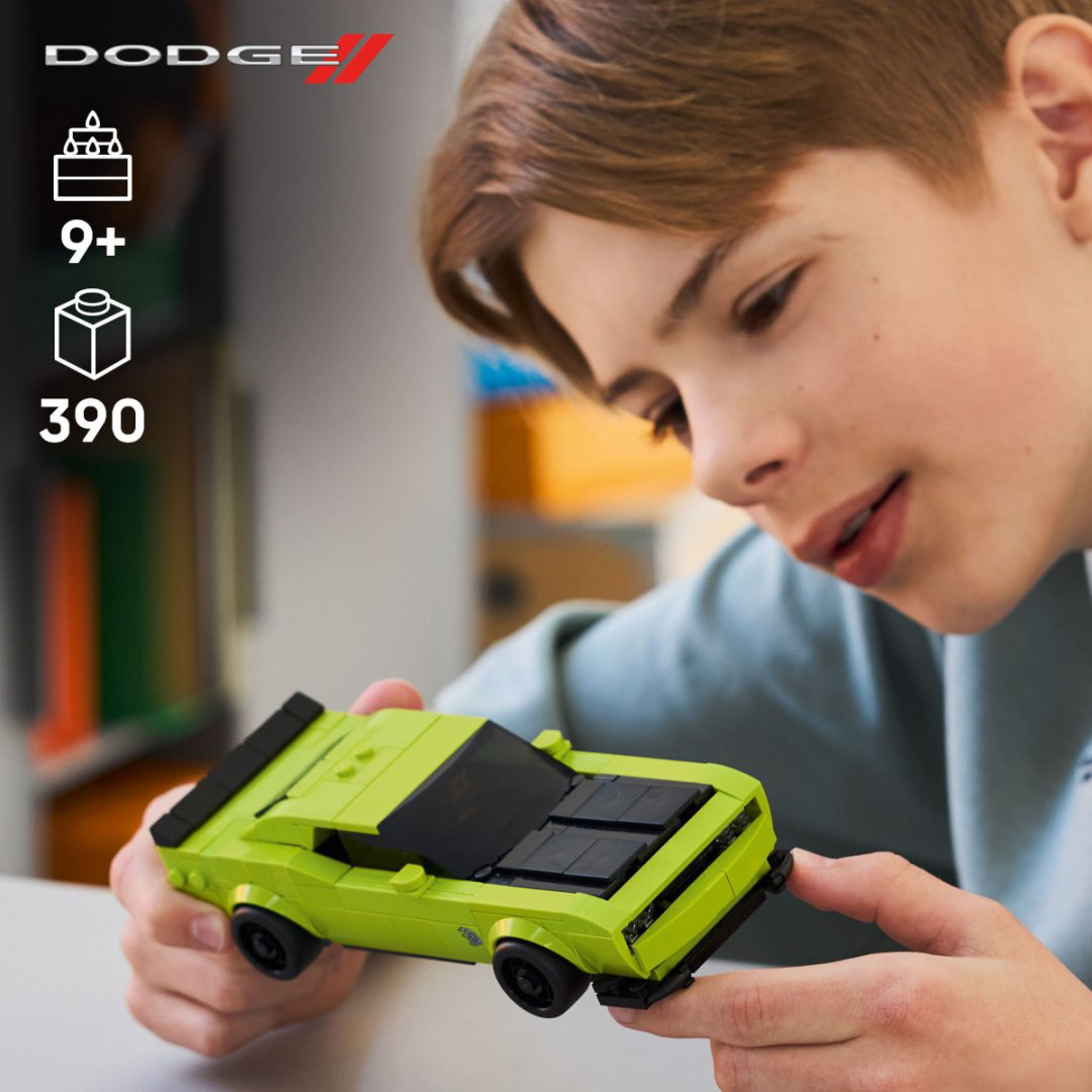 Конструктор LEGO Спорткар Dodge Challenger SRT Hellcat Speed Champions, деталей 390 шт - ForteMarket Конструктор LEGO Спорткар Dodge Challenger SRT Hellcat Speed Champions, деталей 390 шт купить,21285