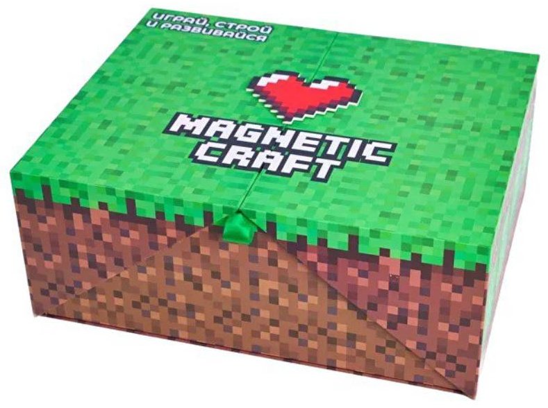 Конструктор Magnetic Craft База в пещере с рудами, деталей 128 шт купить,0