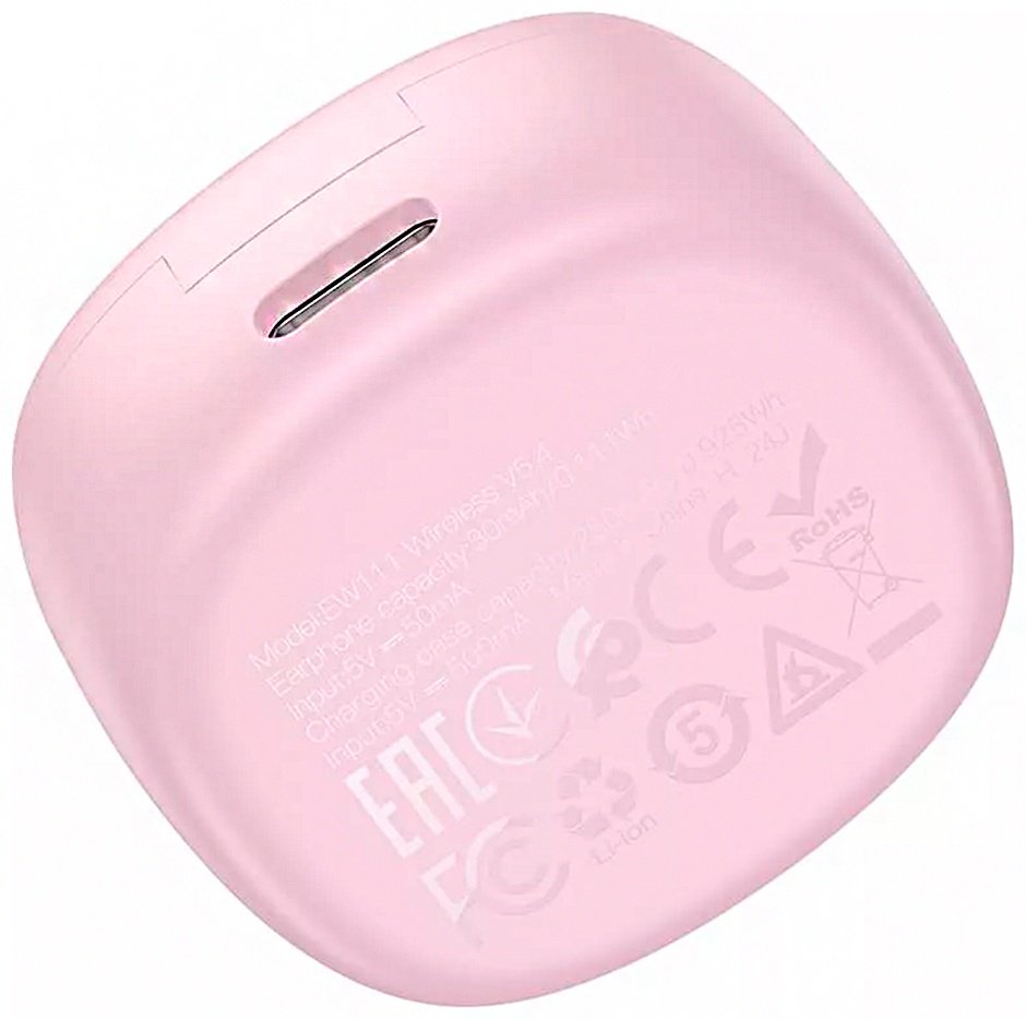 Наушники Hoco EW111 TWS Pink розовый купить,NaN