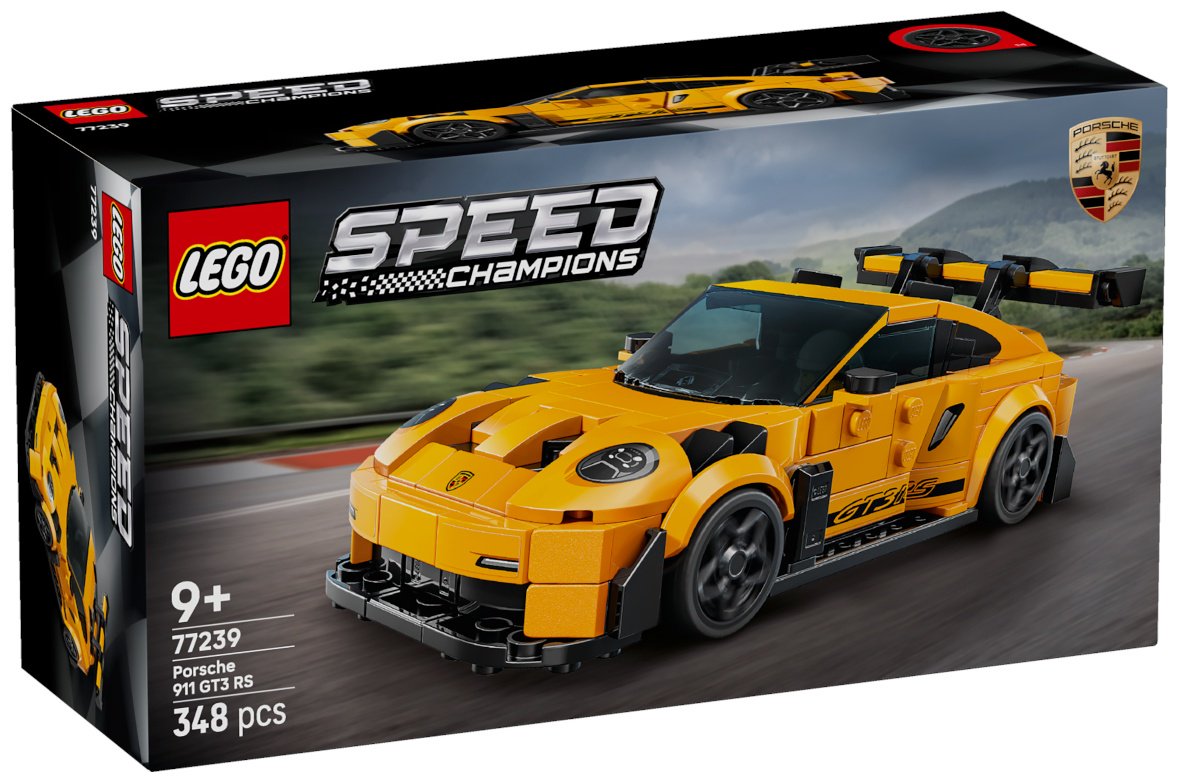 Конструктор LEGO Суперкар Porsche 911 GT3 RS Speed Champions, деталей 348 шт купить,0