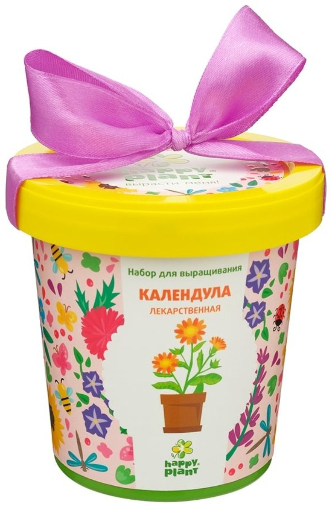 Выращивание растений Happy Plant Календула купить,NaN