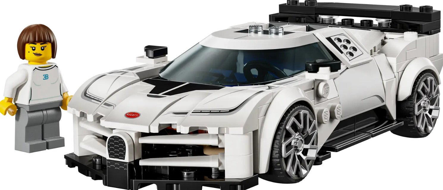 Конструктор LEGO Гиперспортивный автомобиль Bugatti Centodieci, деталей 291 шт