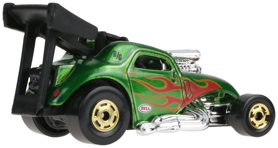 Легковая Hot Wheels Fiat 500 Topolino 1936 зеленый