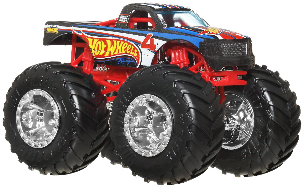 Внедорожник Hot Wheels Hot Wheels Racing #1 VS Hot Wheels Racing #4 мультиколор купить,NaN
