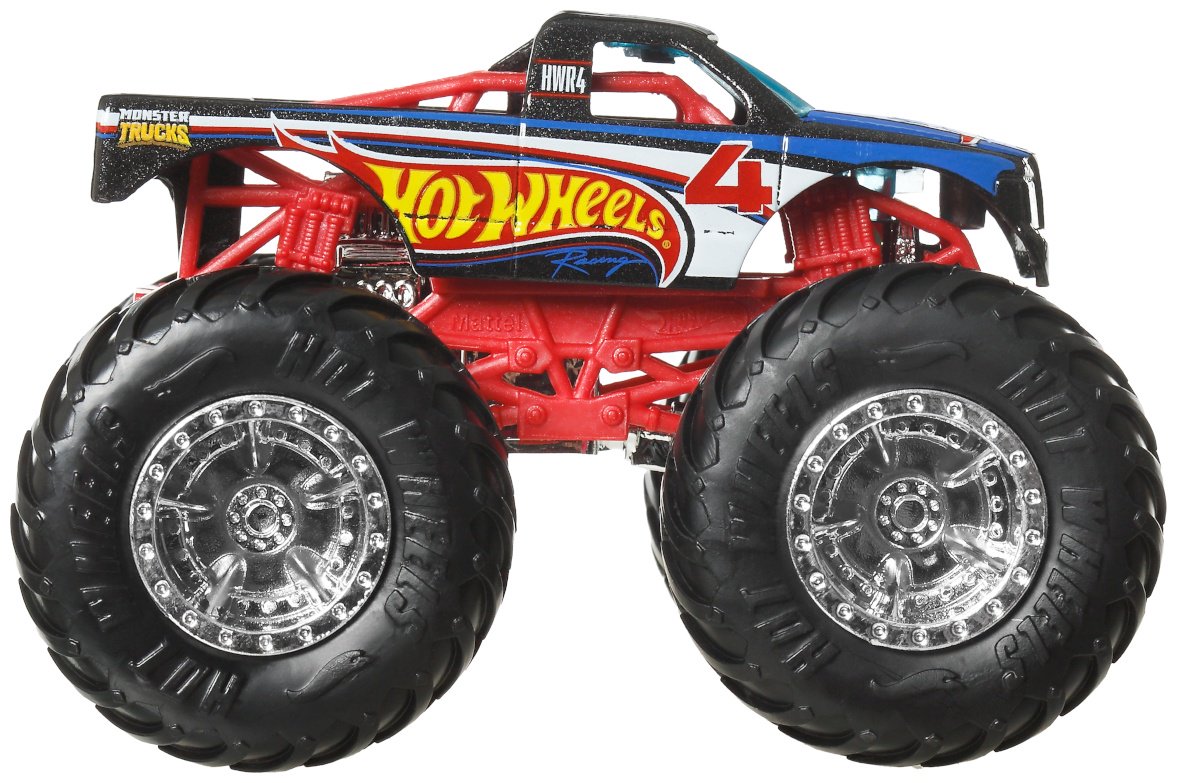 Внедорожник Hot Wheels Hot Wheels Racing #1 VS Hot Wheels Racing #4 мультиколор купить,NaN