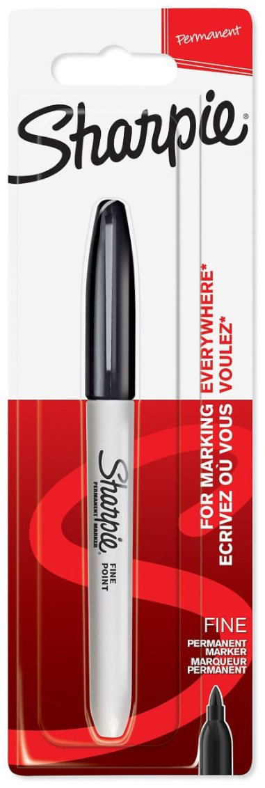Маркер SHARPIE SP-1985857, 1 шт, 0.9 мм, чёрный купить,NaN