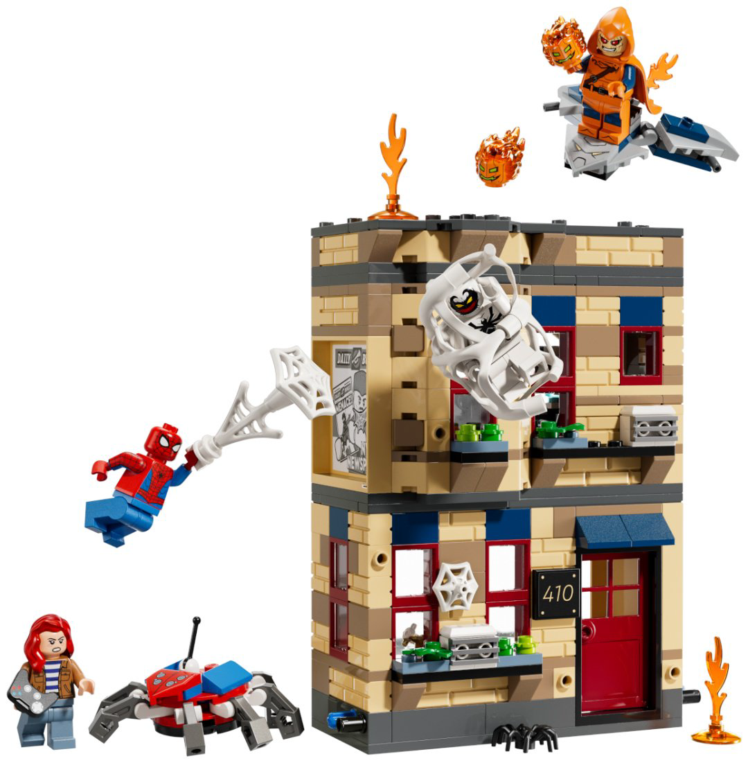 Конструктор LEGO Квартира Питера Паркера Marvel, деталей 394 шт купить,NaN