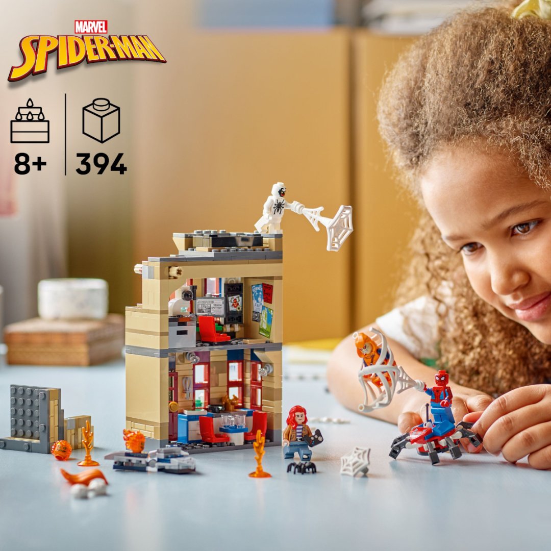 Конструктор LEGO Квартира Питера Паркера Marvel, деталей 394 шт купить,NaN
