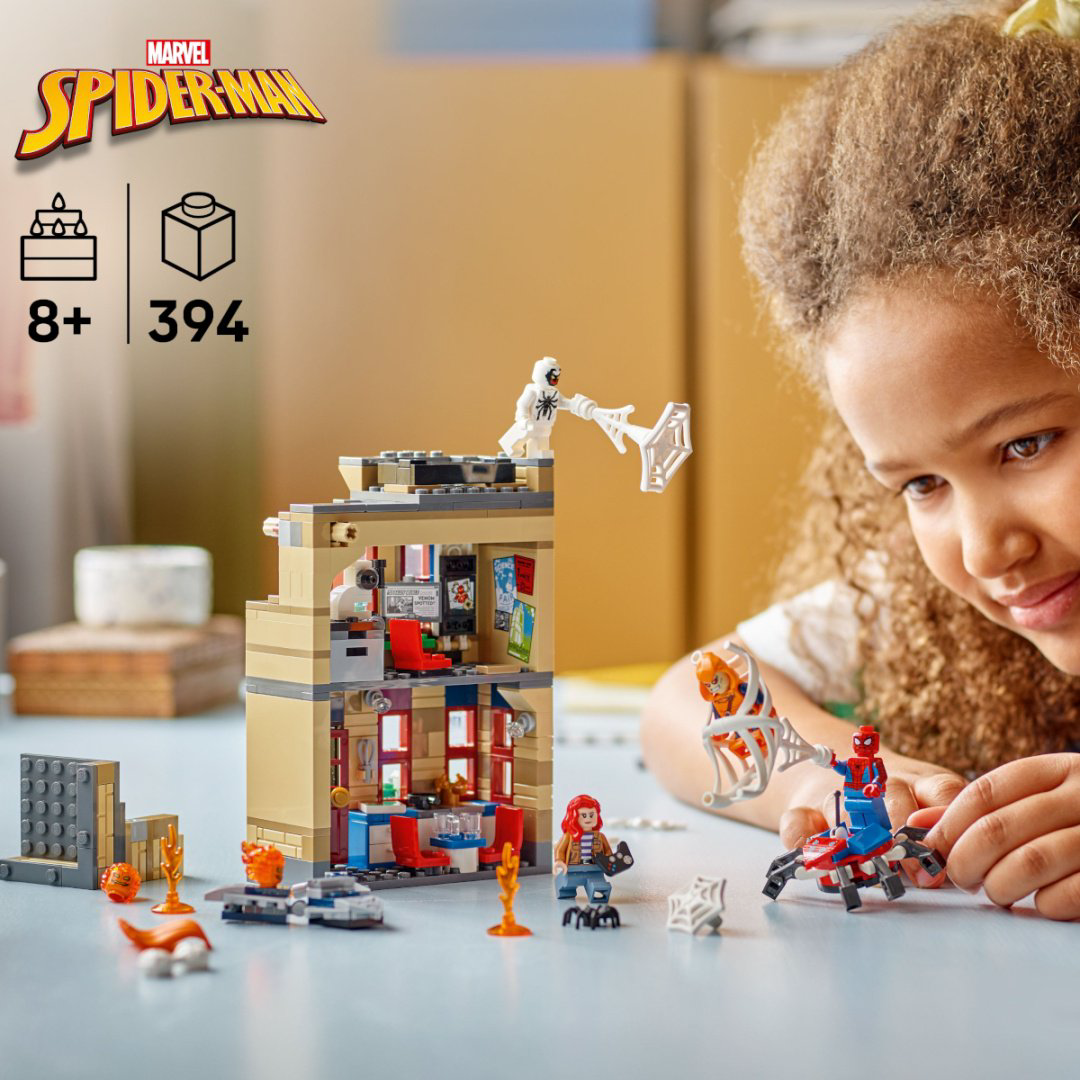 Конструктор LEGO Квартира Питера Паркера Marvel, деталей 394 шт купить,NaN