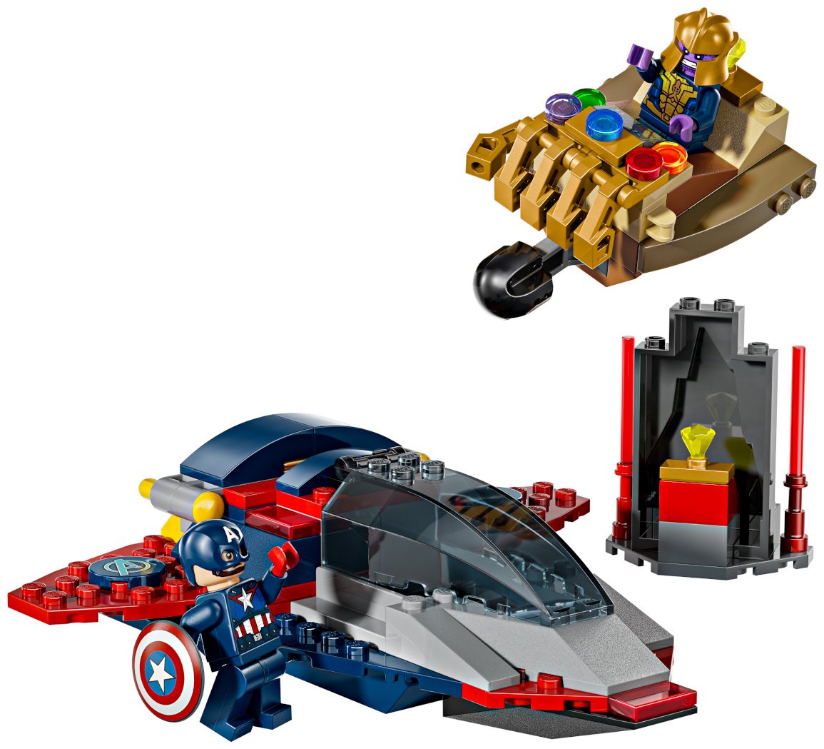 Конструктор LEGO Капитан Америка против Таноса Marvel, деталей 107 шт - ForteMarket Конструктор LEGO Капитан Америка против Таноса Marvel, деталей 107 шт купить,0