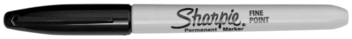 Маркер SHARPIE SP-S0810930, 1 шт, 1 мм, чёрный купить,NaN