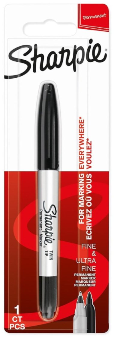 Маркер SHARPIE SP-1985877, 1 шт, 1 мм, чёрный