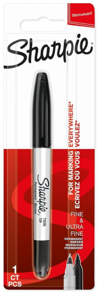 Маркер SHARPIE SP-1985877, 1 шт, 1 мм, чёрный купить,NaN