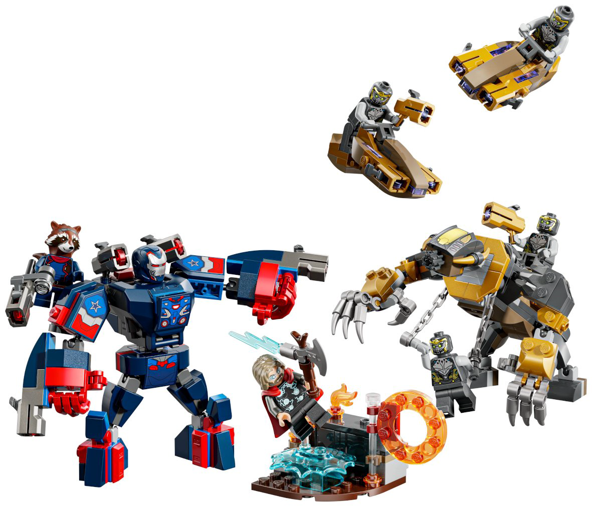 Конструктор LEGO Мстители Финал Тор против Читаури Marvel, деталей 373 шт купить,NaN