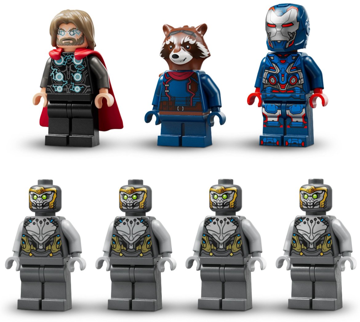 Конструктор LEGO Мстители Финал Тор против Читаури Marvel, деталей 373 шт