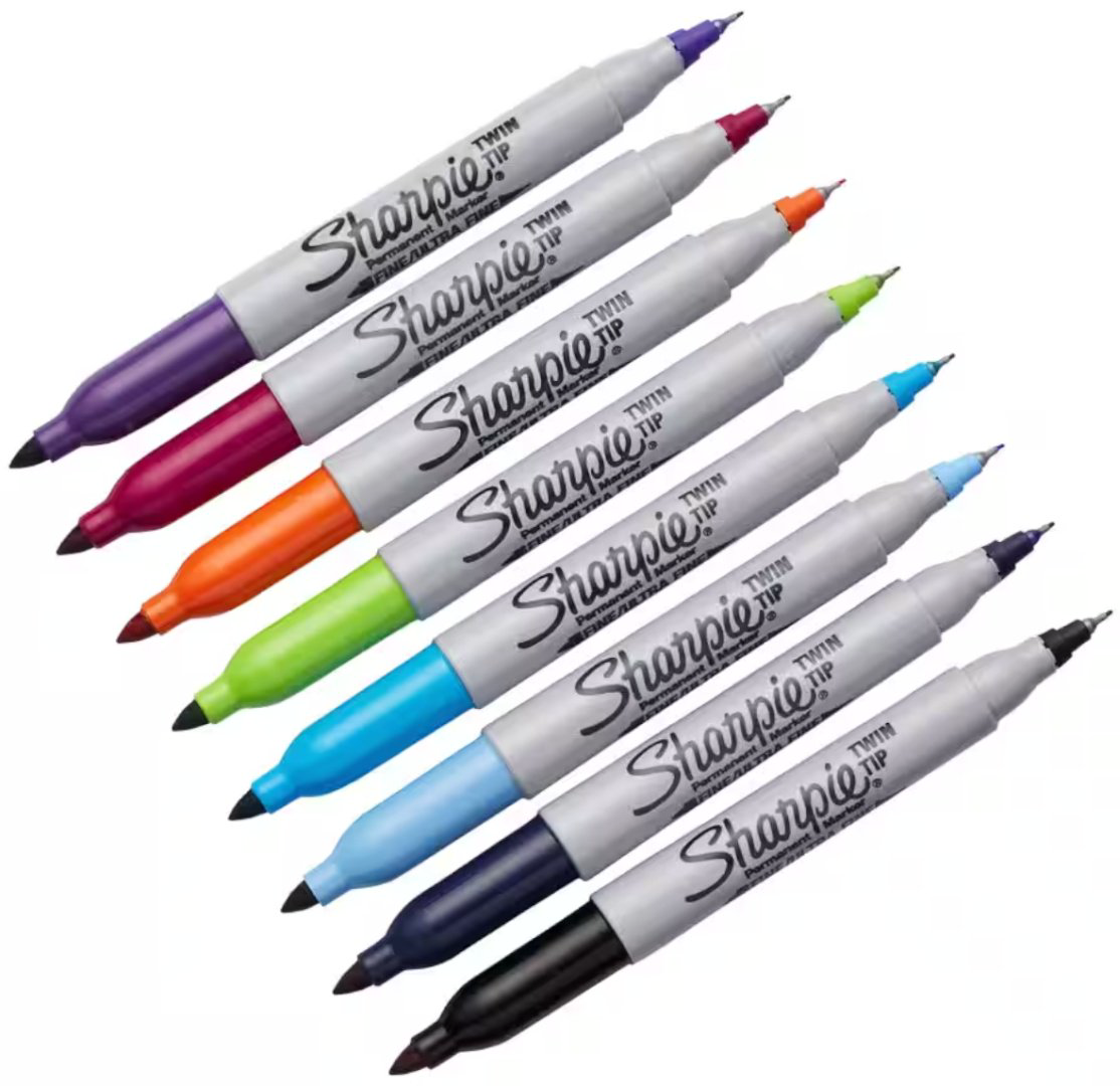 Маркер SHARPIE SP-2065409, 8 шт, 1 мм, мультиколор купить,NaN
