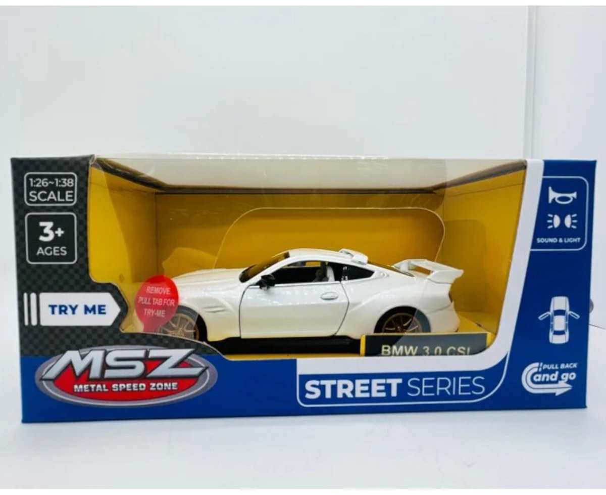 Легковая MSZ BMW 3.0 CSL(G82) белый купить,NaN