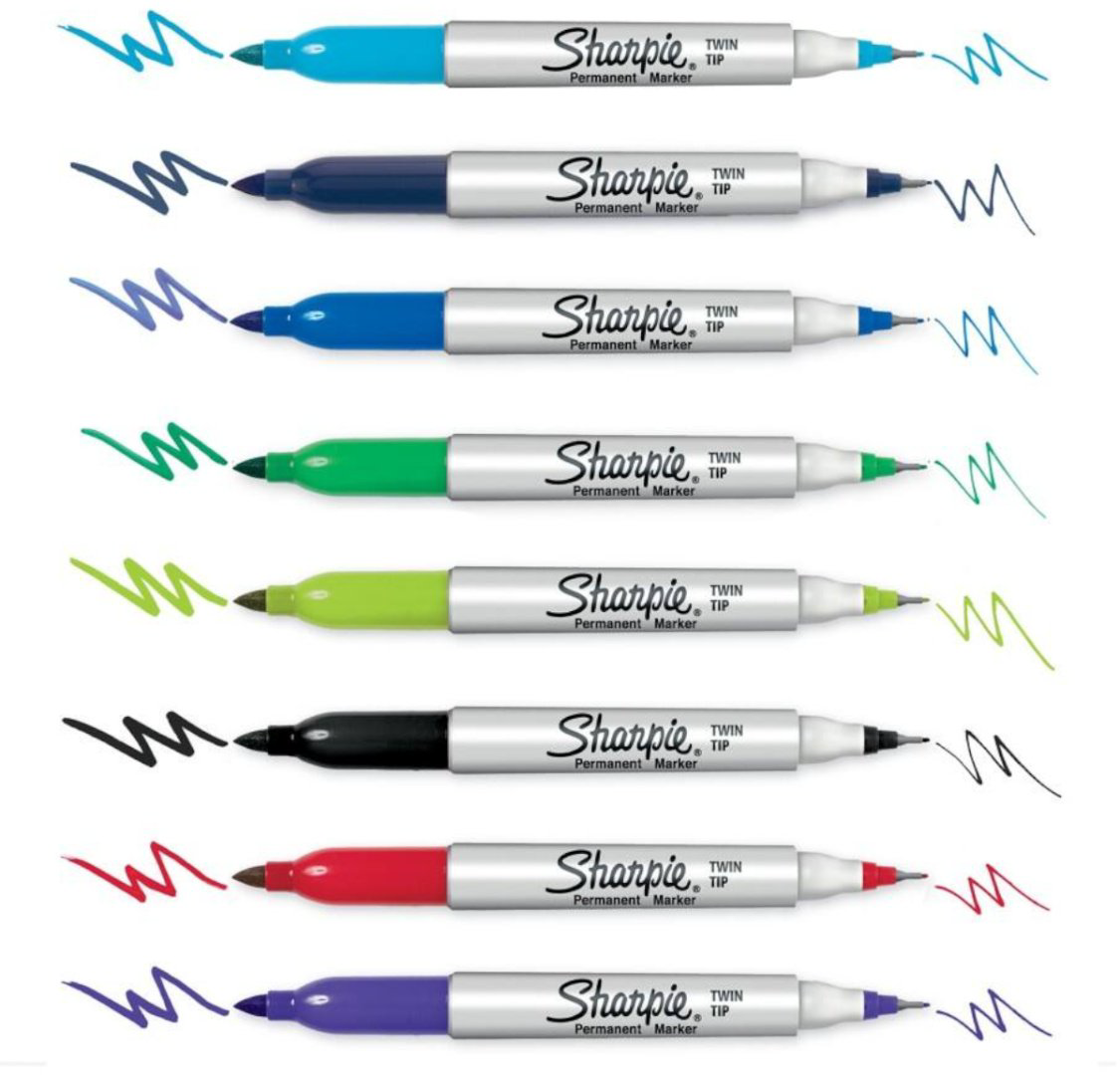 Маркер SHARPIE SP-2065409, 8 шт, 1 мм, мультиколор купить,NaN