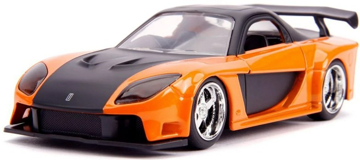 Jada Toys Mazda RX-7 30736, металл, оранжевый