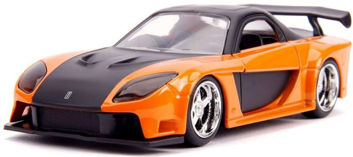 Jada Toys Mazda RX-7 30736, металл, оранжевый
