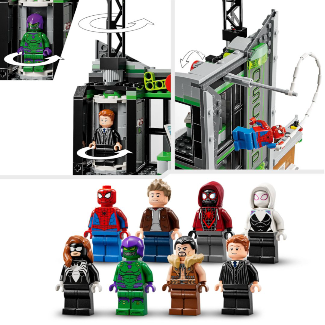 Конструктор LEGO Человек-паук против Озкорп Marvel, деталей 808 шт купить,NaN