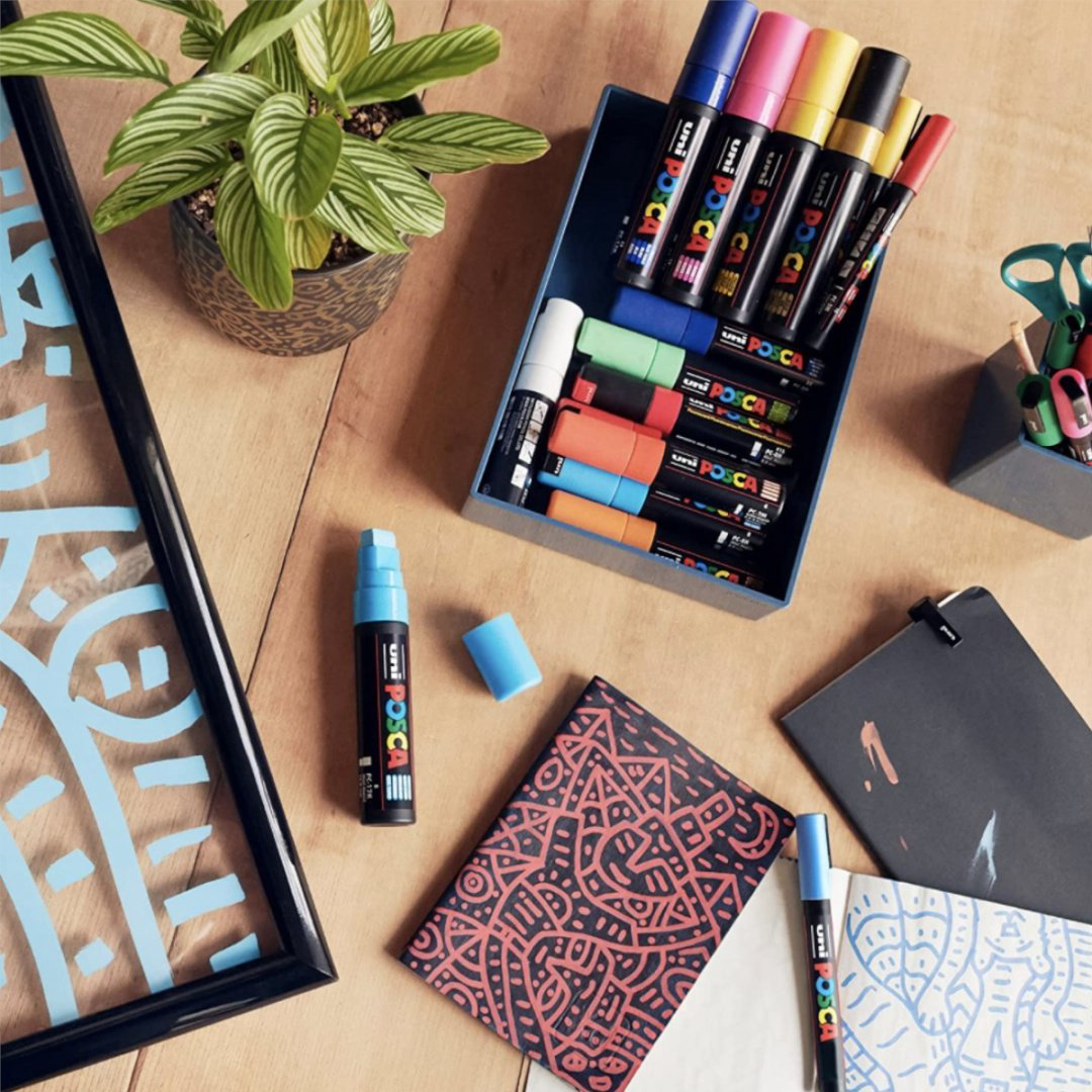 Маркер POSCA MI-PC5M-S-08C, 8 шт, 1.8 мм, мультиколор купить,NaN