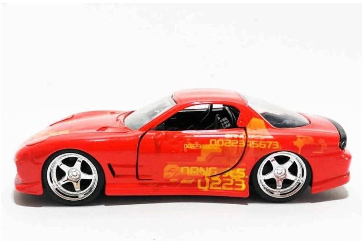 Jada Toys Mazda RX-7 '93 31442, металл, красный