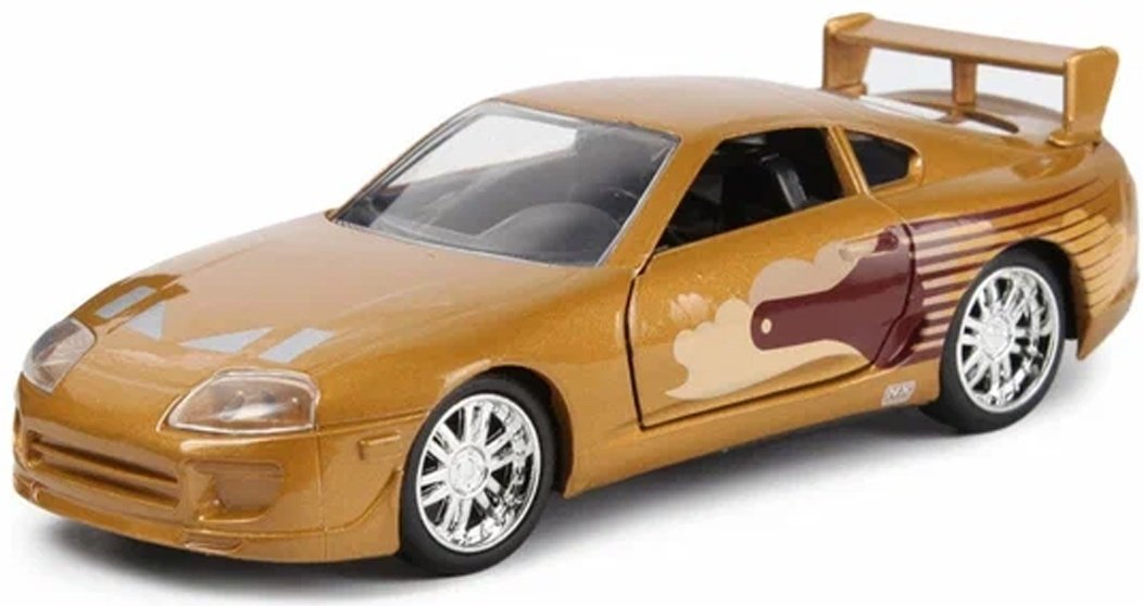 Jada Toys Toyota Supra &#39;95 99542, металл, коричневый