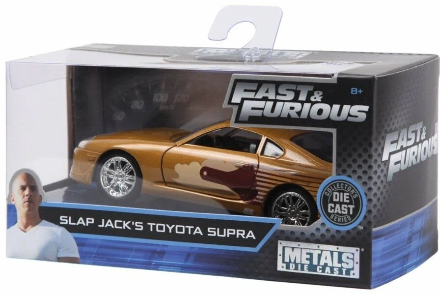 Jada Toys Toyota Supra '95 99542, металл, коричневый купить,NaN