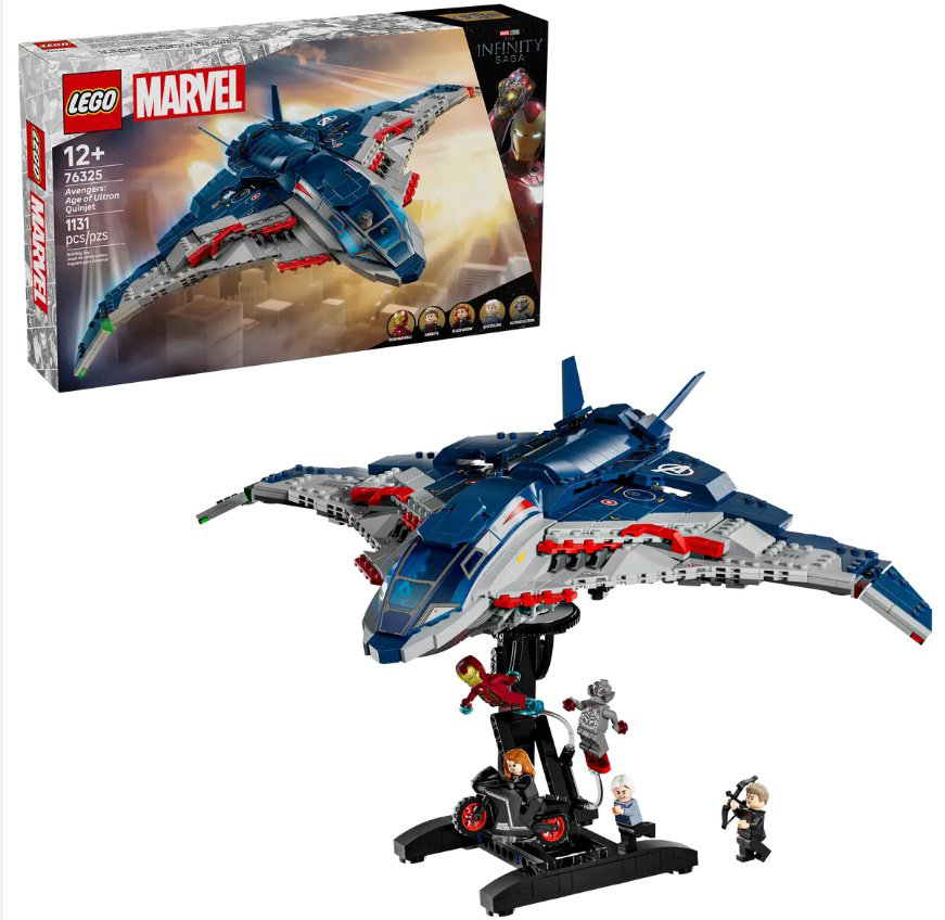 Конструктор LEGO Avengers: Age of Ultron Quinjet Set, деталей 1131 шт