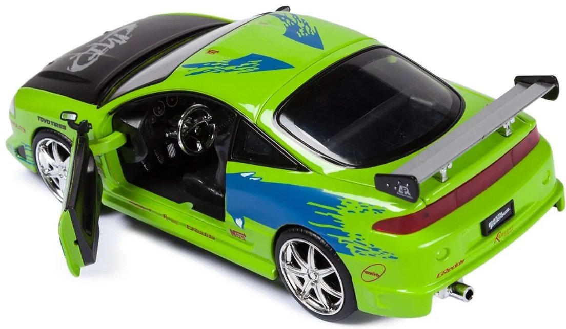 Jada Toys Mitsubishi Eclipse '95 97603, металл, зеленый