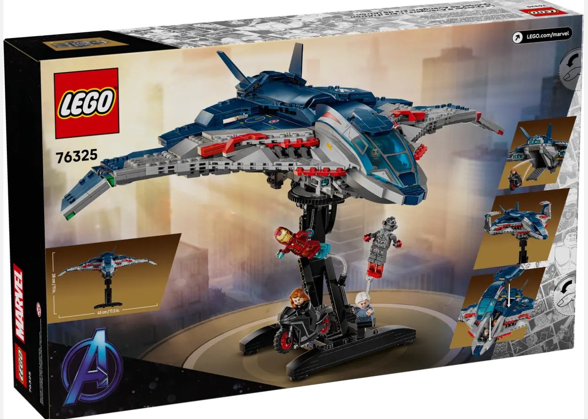 Конструктор LEGO Avengers: Age of Ultron Quinjet Set, деталей 1131 шт