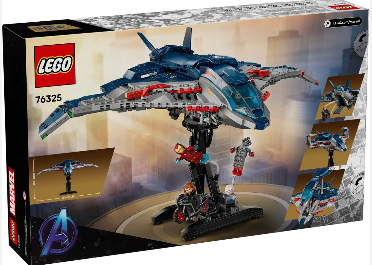 Конструктор LEGO Avengers: Age of Ultron Quinjet Set, деталей 1131 шт купить,NaN