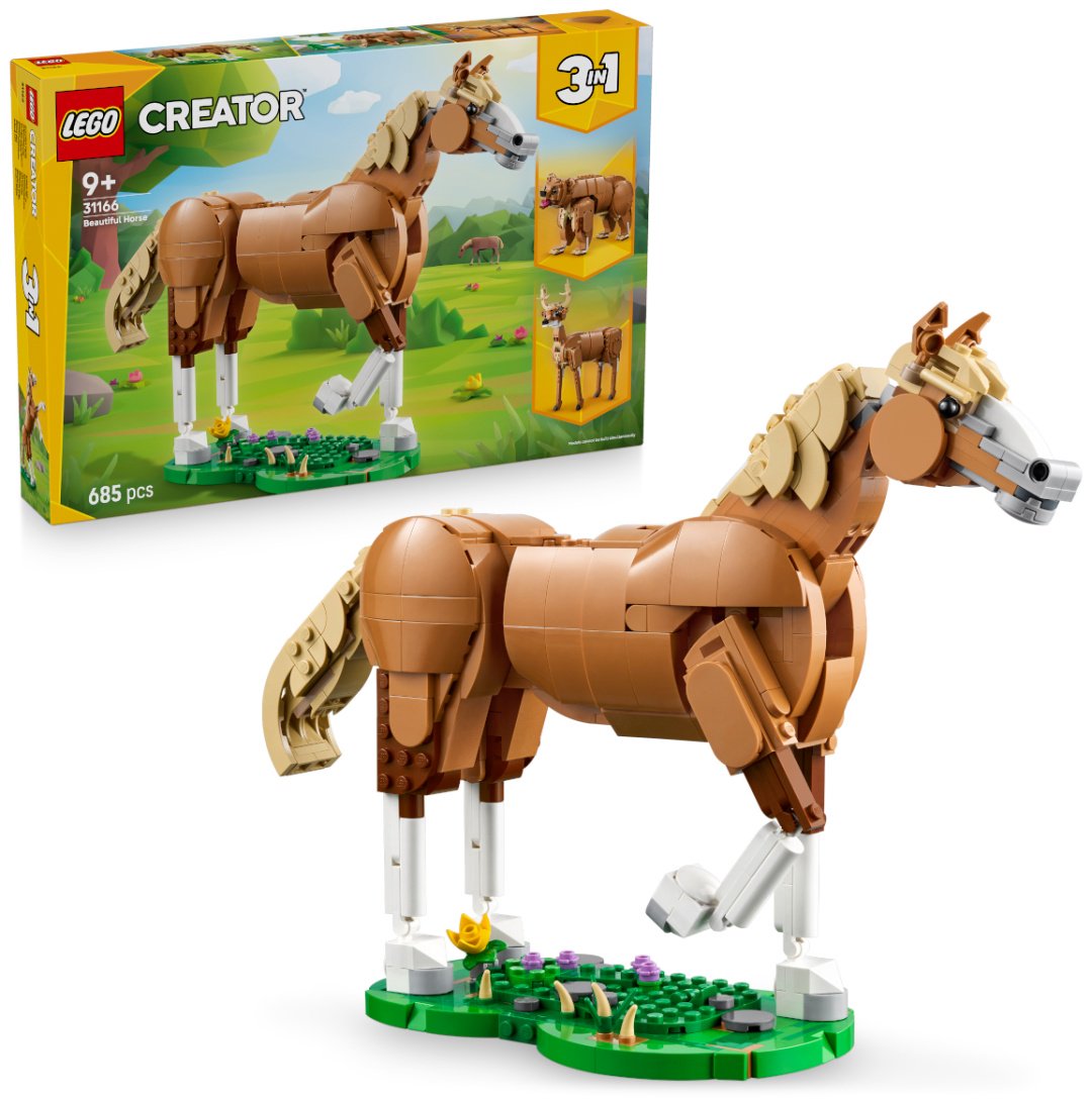 Конструктор LEGO Красивая лошадь Creator, деталей 685 шт