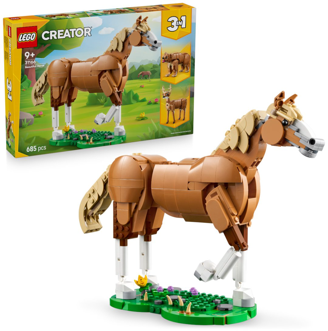 Конструктор LEGO Красивая лошадь Creator, деталей 685 шт купить,42354