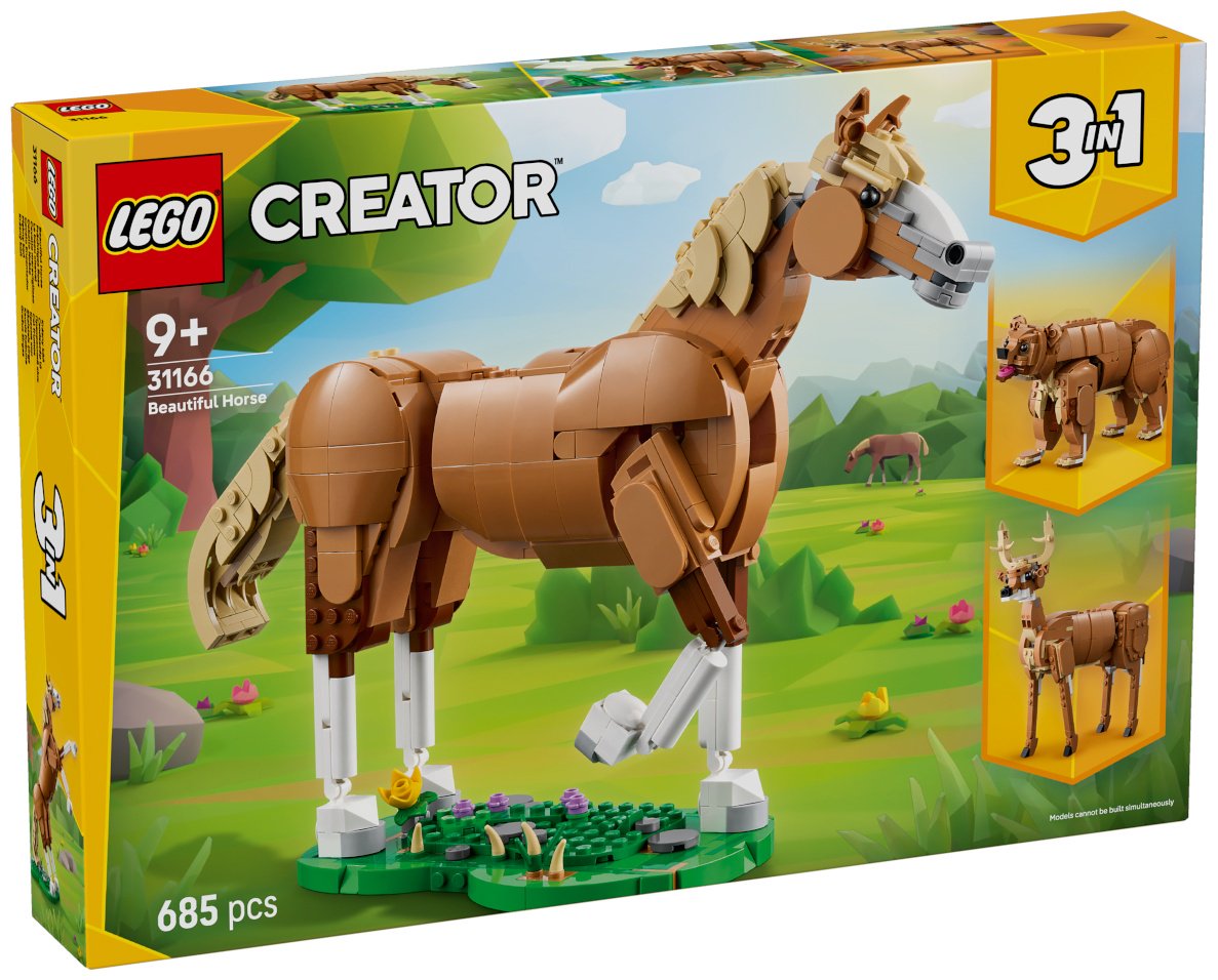 Конструктор LEGO Красивая лошадь Creator, деталей 685 шт