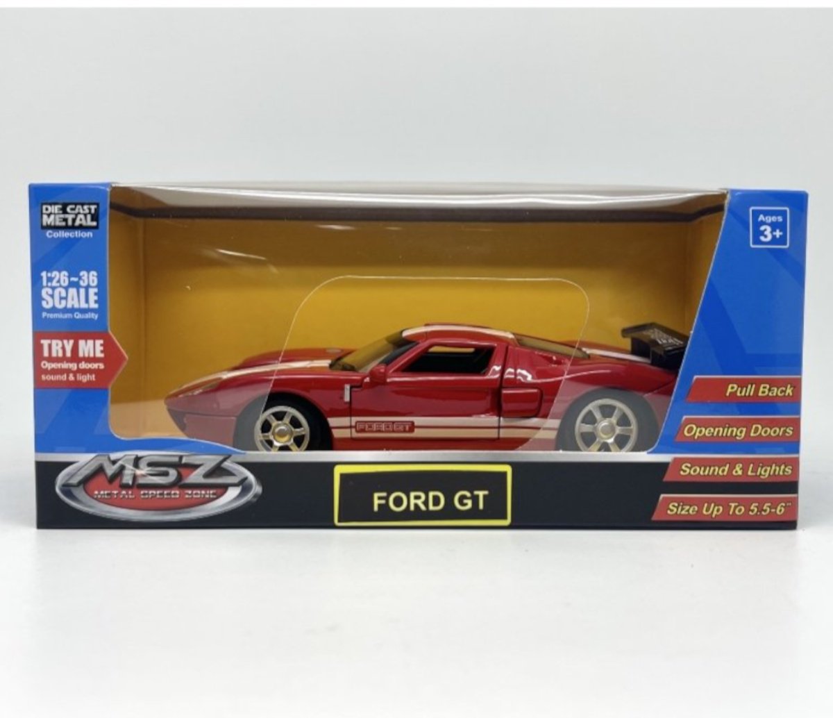 Легковая MSZ Ford GT красный купить,0